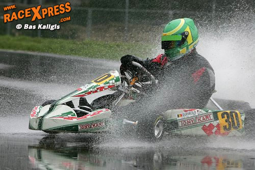 Een flinke portie water zorgde voor spectaculaire acties